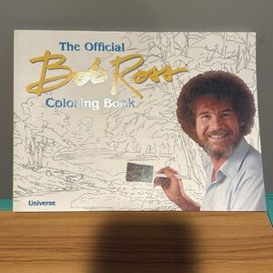 Bob Ross Coloring Book